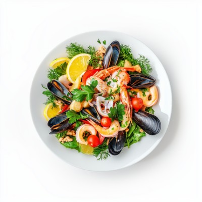 Фирменное блюдо Морской гриль прованс - купить в Джилихуре